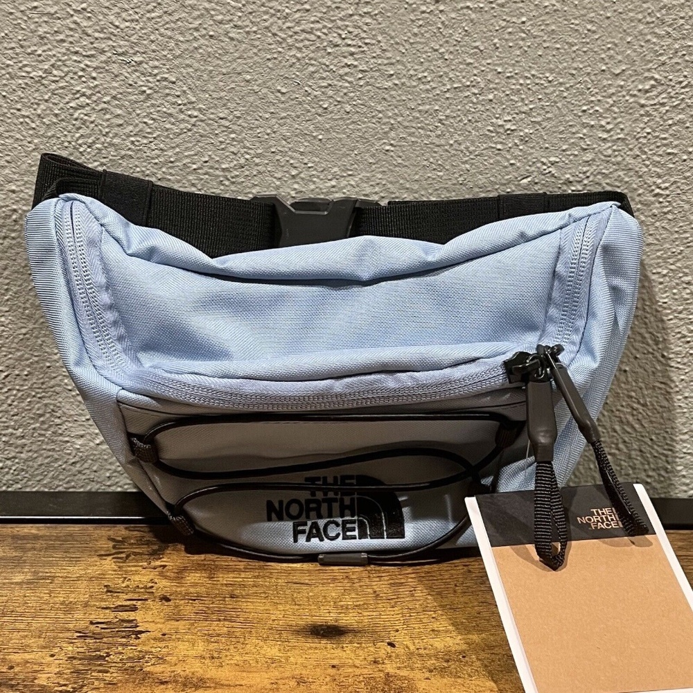 The North Face Jester Lumbar Bag Fanny Crossbody STEEL BLUE NWT